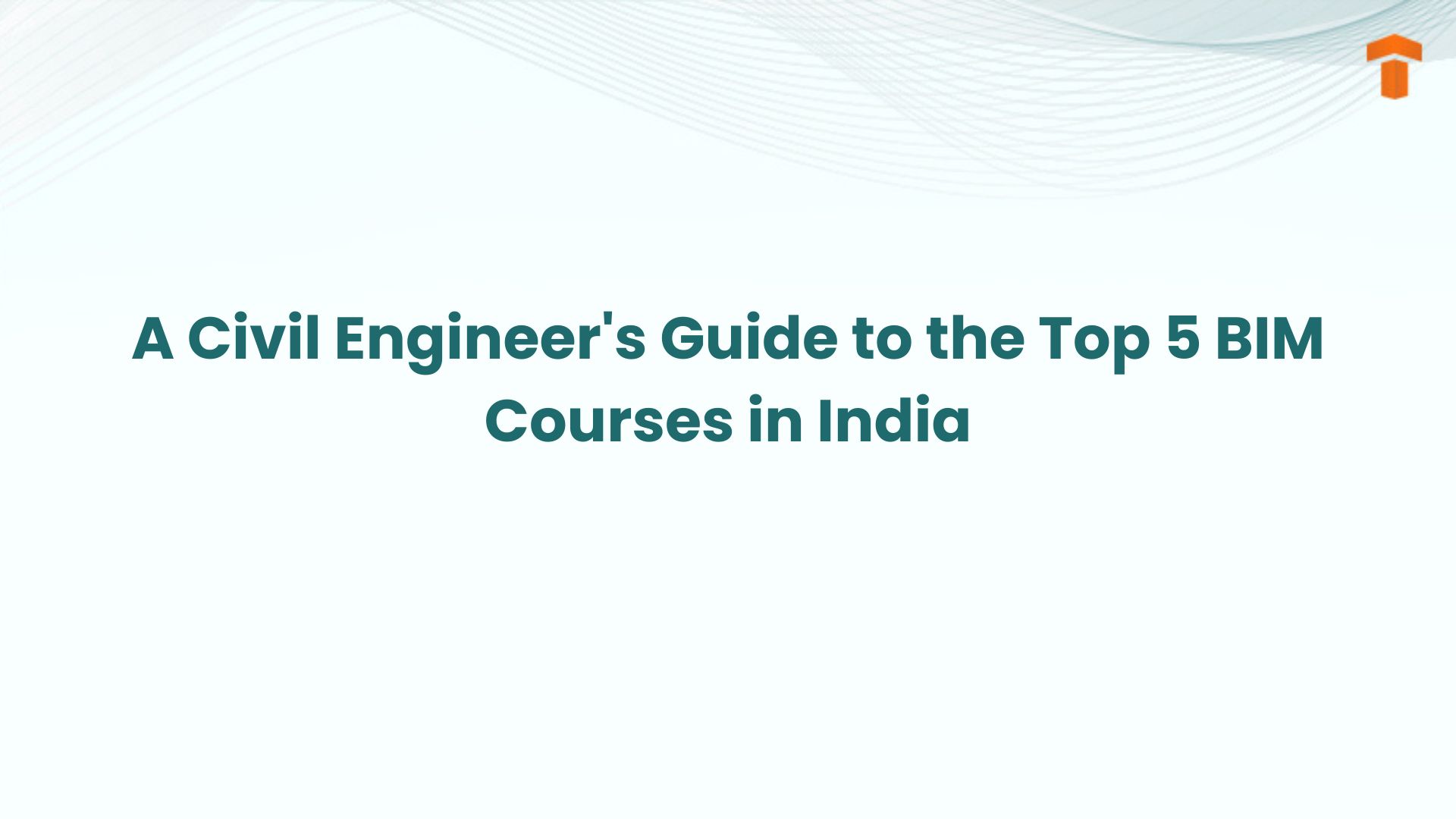 BIM courses in India