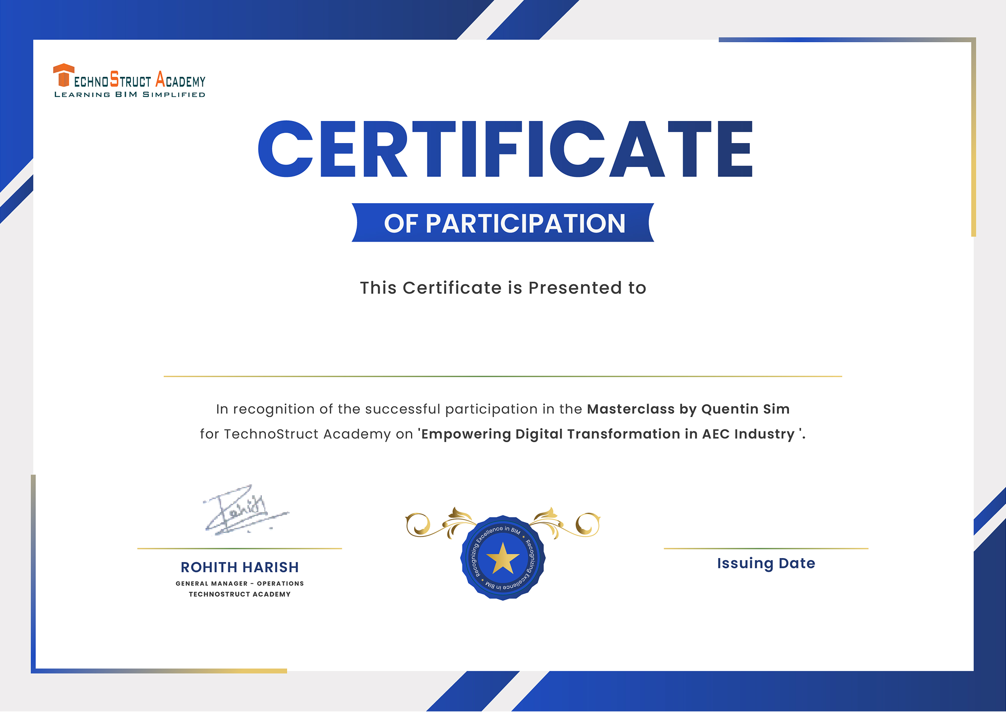 Certificate Background