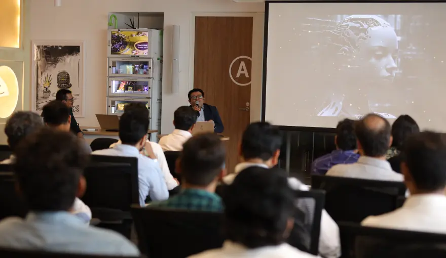 Technostruct Academy workshop group